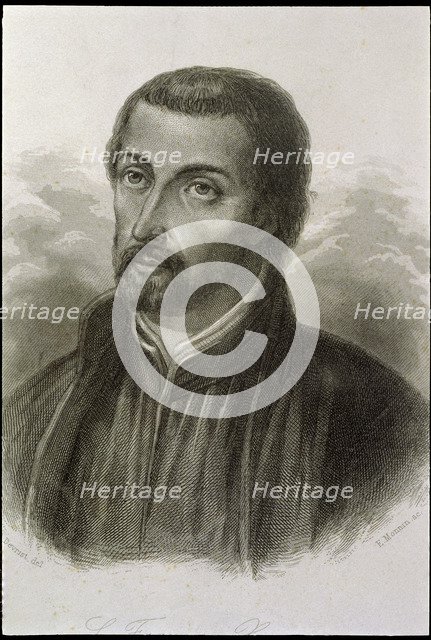 St. Francis Xavier (1506-1552), Spanish Jesuit, Apostle of the Indies and Japan.