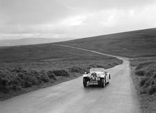 Morgan 4/4 of JC Harris competing at the MCC Torquay Rally, July 1937. Artist: Bill Brunell.