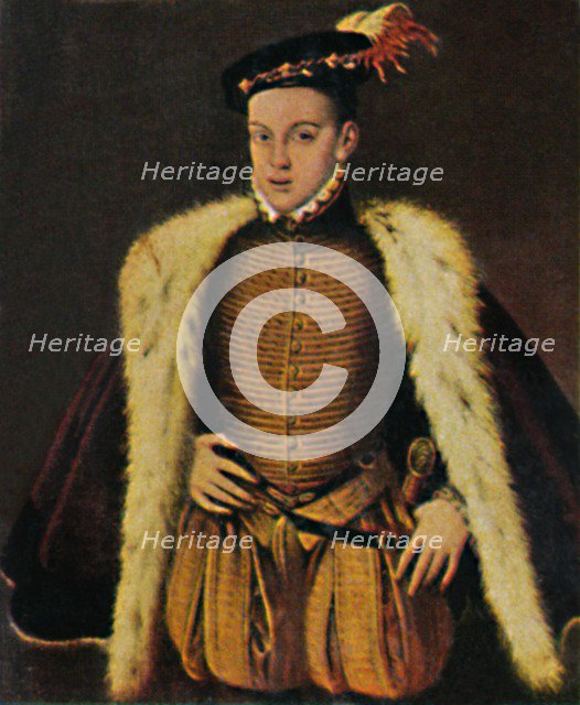 'Don Carlos 1545-1568. - Gemälde von Sanchez Coello', 1934. Creator: Unknown.