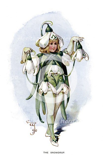 'The Snowdrop', 1899. Artist: Unknown