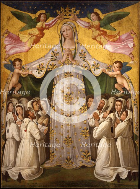 Madonna della Misericordia (Madonna of Mercy), c. 1527.