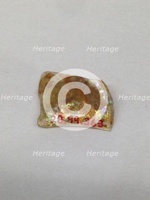 Fragment, European or Middle Eastern, ca. 1150-ca. 1250. Creator: Unknown.