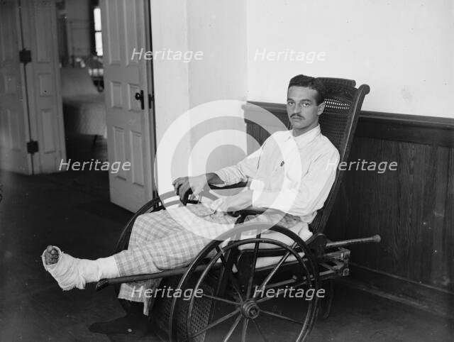 A Patient, Brooklyn Navy Yard Hospital, between 1890 and 1901. Creator: Unknown.