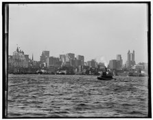 New York from East River, c1900. Creator: Unknown.