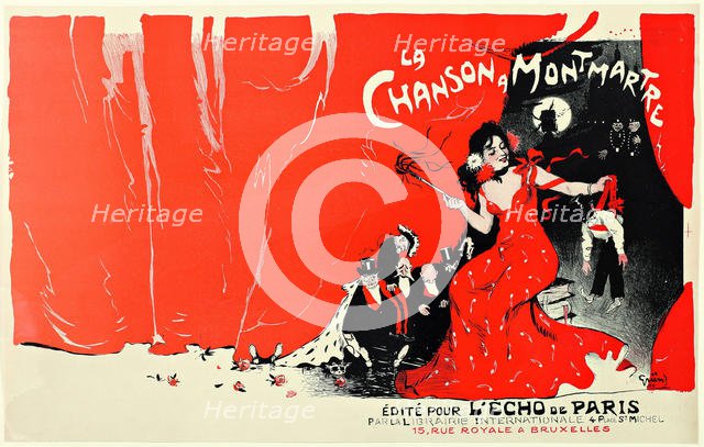 La Chanson à Montmartre (Songs at Montmartre), 1900. Creator: Grün, Jules-Alexandre (1868-1938).
