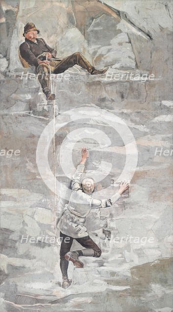 The Climb, 1894. Creator: Hodler, Ferdinand (1853-1918).