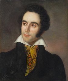 Portrait of the composer Vincenzo Bellini (1801-1835). Creator: Vernet, Horace (1789-1863).