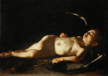 Sleeping Cupid, 1608.