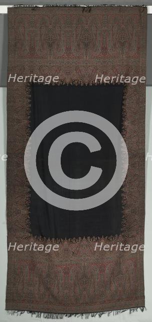 Long Shawl with Galleries, 1830-1835. Creator: Unknown.