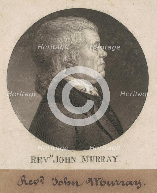 John Murray, 1802. Creator: Charles Balthazar Julien Févret de Saint-Mémin.