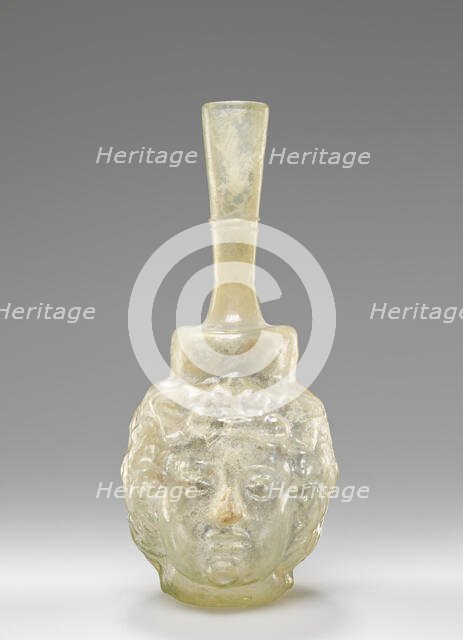Head Flask, about 2nd century A.D. Creator: Unknown.