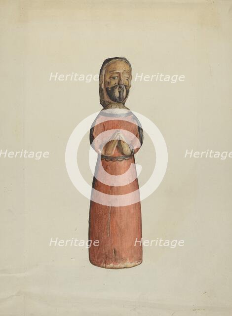 Bulto, c. 1938. Creator: Carl O'Bergh.