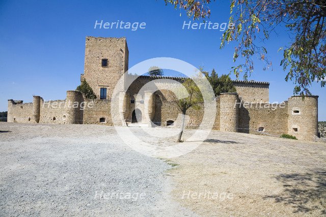 The castle in Pedraza, Spain, 15th century (2007). Artist: Samuel Magal