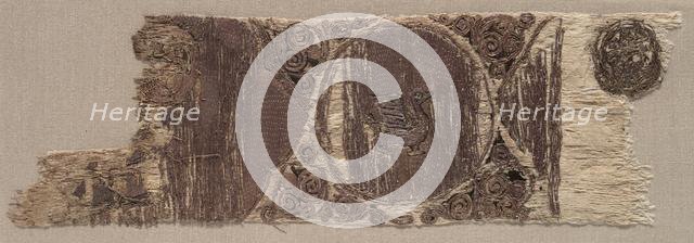 Fragment of an Embroidery, 1100s. Creator: Unknown.