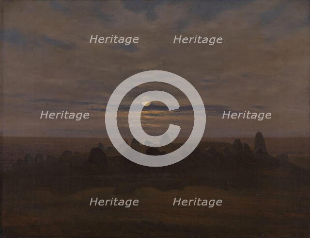 Stone Age Mound, c1820. Creator: Carl Gustav Carus.