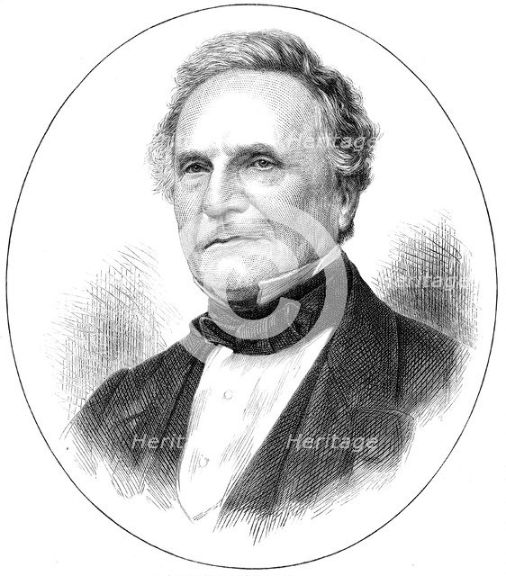 Charles Babbage (1791-1871) English mathematician and pioneer of computing, 1871. Artist: Unknown