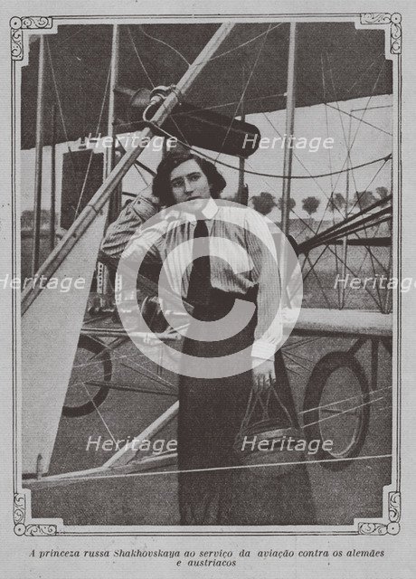 Eugenie Mikhailovna Countess Shakhovskaya (1889–1920), 1913.