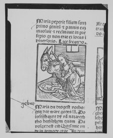 Dat boek van der navolghinge ihesu Christi, 1489. Creator: Poppy Printer.