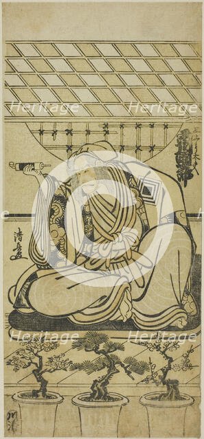 The Actor Ichikawa Danjuro V as Sansho Dayu (?), c. 1780. Creator: Torii Kiyonaga.