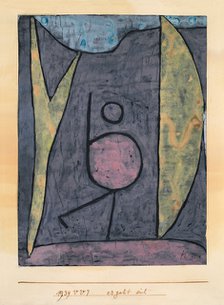 ergeht sich, 1939. Artist: Klee, Paul (1879-1940)