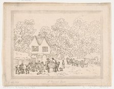 A Rural Halt, 1787., 1787. Creator: Thomas Rowlandson.