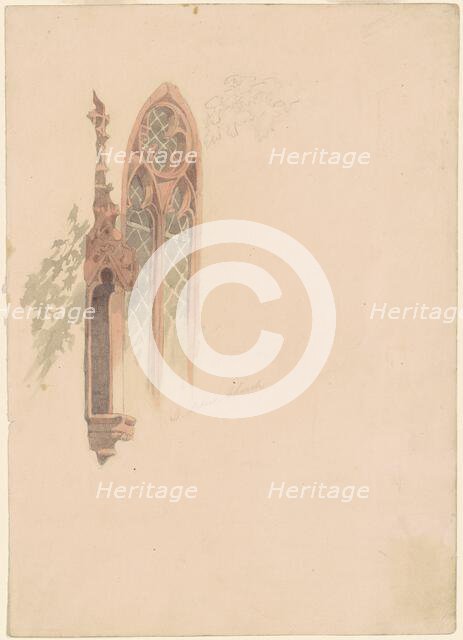 St. Peter's Church, c. 1840. Creator: Emanuel Gottlieb Leutze.