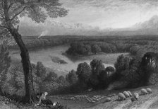 'The Thames from Richmond Hill', c1870.