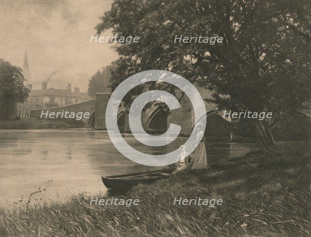 'Bakewell Bride', 1902. Artist: Unknown.