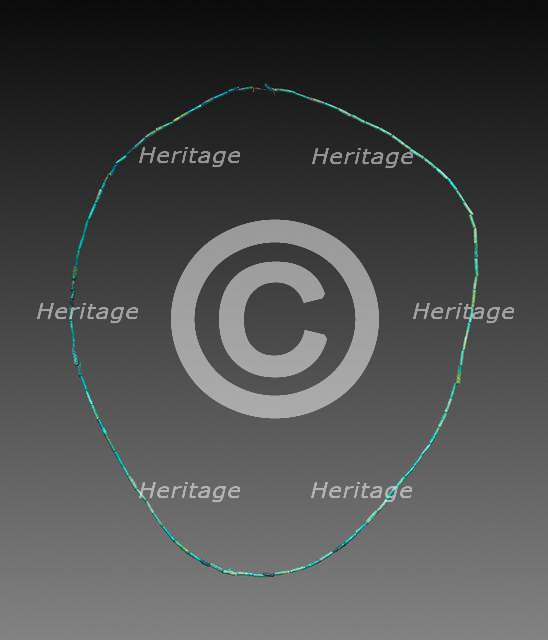 String of Mummy Beads, 715-332 BC. Creator: Unknown.