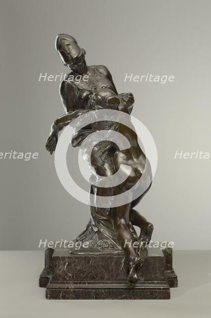 Wisdom Supporting Liberty, c1889. Creator: Jules Dalou.