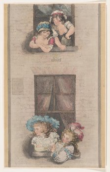 Maids and Mistresses, December 1, 1791., December 1, 1791. Creator: Thomas Rowlandson.