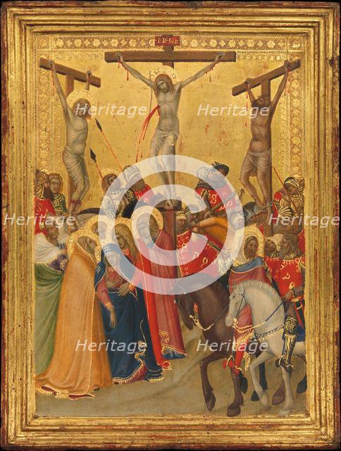 The Crucifixion, 1340s. Creator: Pietro Lorenzetti.