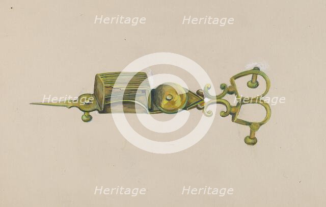 Candle Snuffer, 1935/1942. Creator: Florence Stevenson.