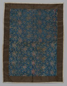 Panel (Furnishing Fabric), China, Qing dynasty (1644-1911), 1875/1900. Creator: Unknown.