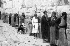 The Jews Wailing Place, Jerusalem, c1926. Artist: Unknown