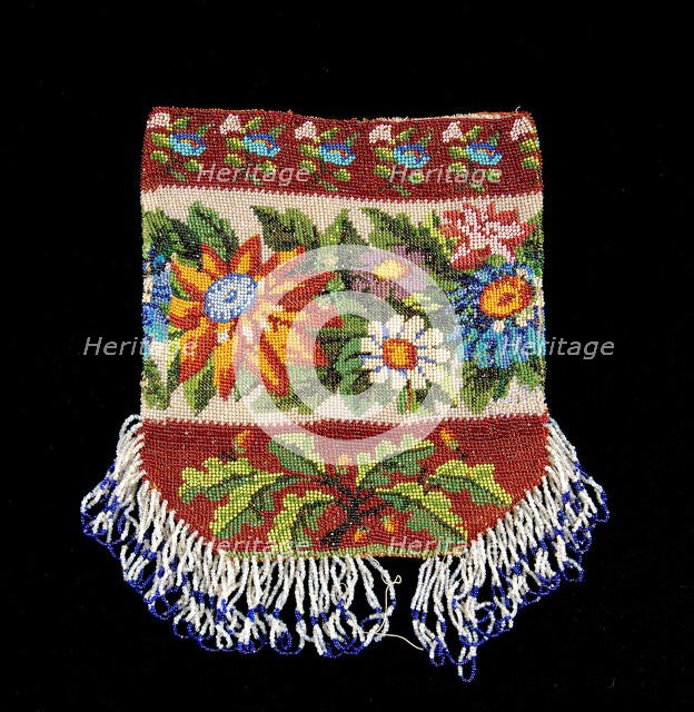 Pouch, American, 1830-60. Creator: Unknown.