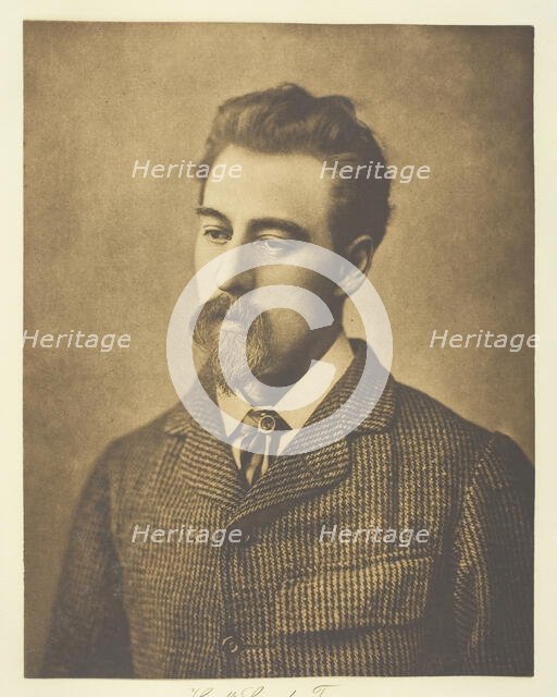 The Honourable Lionel Tennyson, c. 1893. Creator: Henry Herschel Hay Cameron.