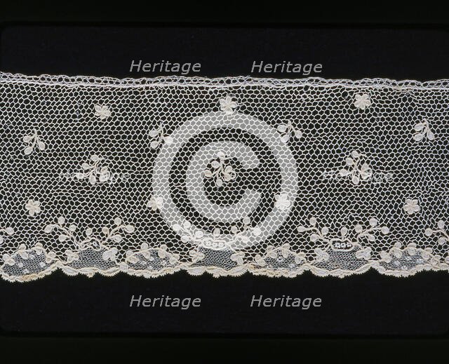 Sleeve Ruffle (Engageante), France, 1775/1800. Creator: Unknown.