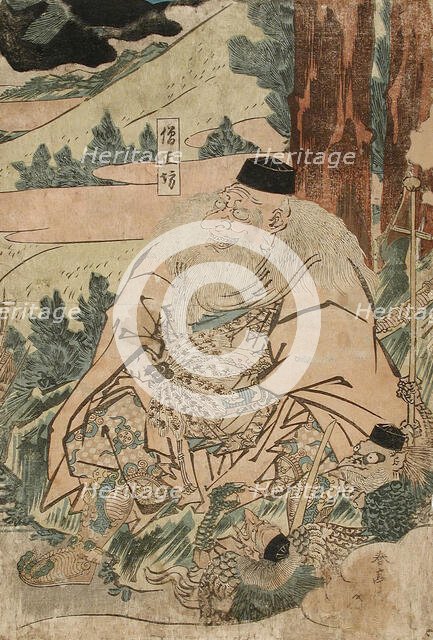 Sojobo: King of the Tengu, 1810s. Creator: Katsukawa Shuntei.