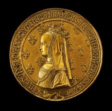 Anne of Brittany, 1477-1514, Wife of Louis XII 1498 [reverse], 1499/1500. Creators: Nicolas Le Clerc, Jean van Saint-Priest.