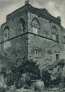 House from the time of Islamic rule, Taormina, Sicily, Italy, 1927. Artist: Eugen Poppel.
