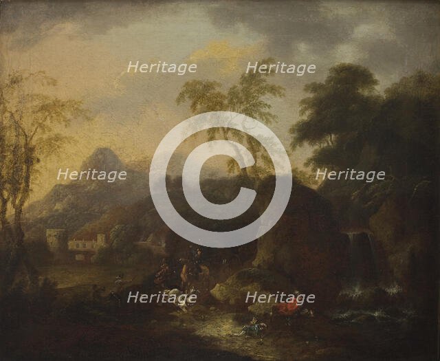 Landscape, 2nd half of 17th century. Creator: Follower of Federico Moucheron.