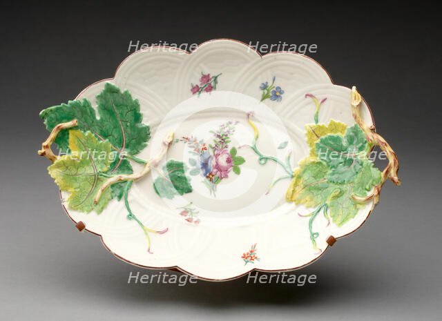 Dish, Chelsea, c. 1750. Creator: Chelsea Porcelain Manufactory.