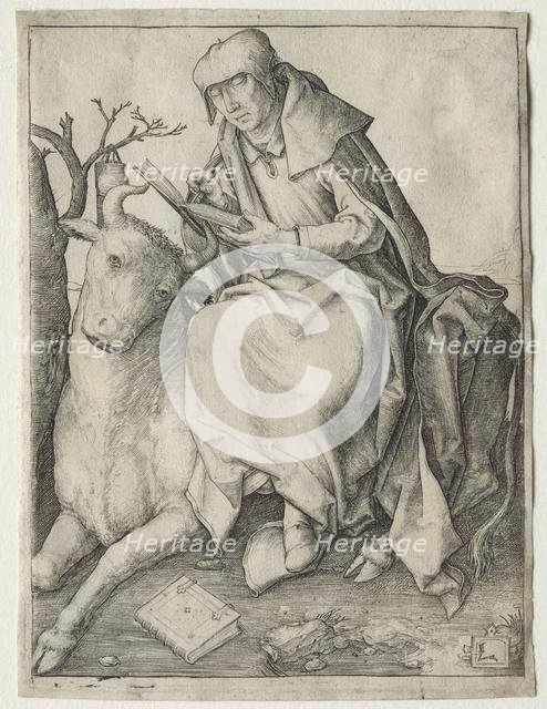 St. Luke, c. 1508. Creator: Lucas van Leyden (Dutch, 1494-1533).