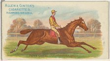 Terra Cotta, from The World's Racers series (N32) for Allen & Ginter Cigarettes, 1888. Creator: Allen & Ginter.