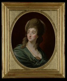 Portrait of Aleksandra née Lubomirska, Wife of Stanislaw Potocki (1758-1831), 1780. Creator: Pompeo Batoni.