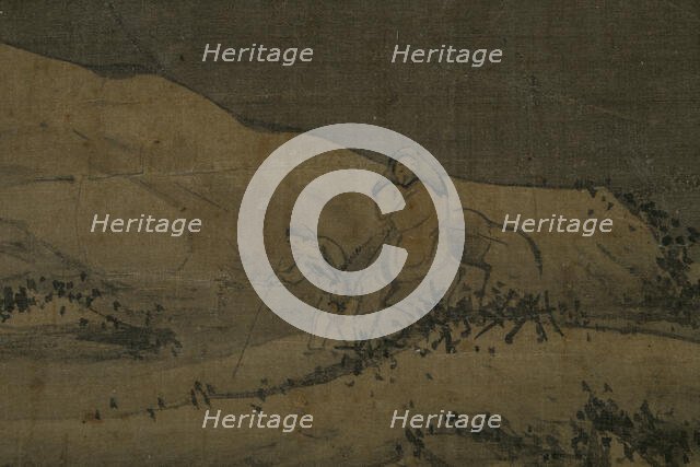 Snowy landscape, between 1368 and 1644. Creator: Unknown.