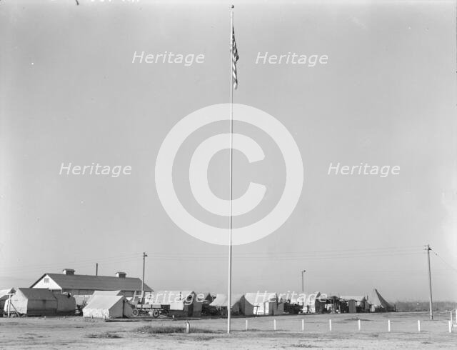 General view of Kern migrant camp, California, 1936. Creator: Dorothea Lange.