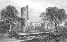 Caister Castle, near Great Yarmouth, Norfolk, c1840. Artist: Newman & Co.