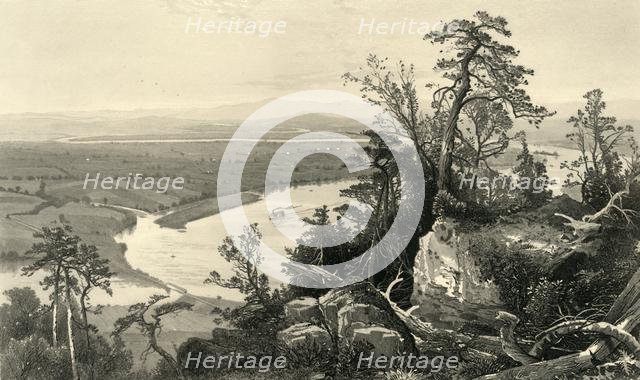 'Connecticut Valley from Mount Tom', 1874.  Creator: Samuel Valentine Hunt.